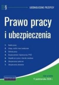 Prawo pracy i ubezpieczenia ujednolicone - okładka książki