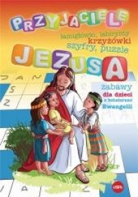 Przyjaciele Jezusa. Łamigłówki, - okładka książki