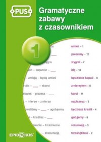 PUS Gramatyczne zabawy z czasownikiem - okładka książki