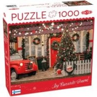 Puzzle 1000 Christmas Porch - zdjęcie zabawki, gry