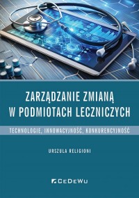 Zarządzanie zmianą w podmiotach - okładka książki