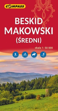 Beskid Makowski 1:50 000 - okładka książki