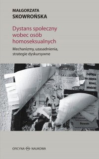 DYSTANS SPOŁECZNY WOBEC OSÓB HOMOSEKSUALNYCH - okłakda ebooka