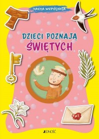 Dzieci poznają świętych - okładka książki