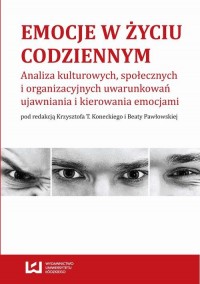 Emocje w życiu codziennym. Analiza - okłakda ebooka