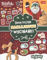 Etykiety Trefliki ratują święta. - okładka książki