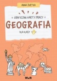 Geografia. Graficzne karty pracy - okładka podręcznika