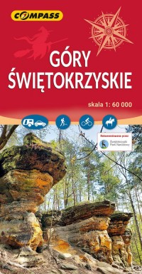 Góry Świętokrzyskie 1:60 000 - okładka książki