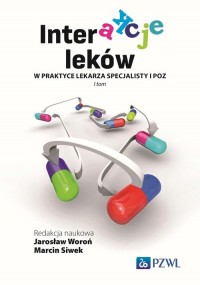 Interakcje leków w praktyce lekarza - okładka książki