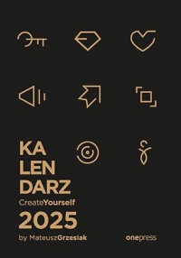 Kalendarz Create Yourself 2025 - okładka książki