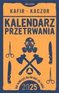 Kalendarz przetrwania 2025 - okładka książki