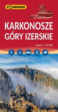 Karkonosze , Góry Izerskie 1:35 - okładka książki