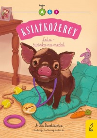 Książkożercy Lulu - świnka na medal. - okładka książki