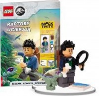 Lego Jurassic World Raptory uciekają - okładka książki