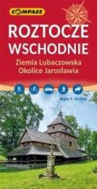 Mapa - Roztocze Wschodnie 1:50 - okładka książki