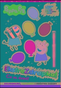 Peppa Pig Ekstrazdrapka Co za dzień! - okładka książki