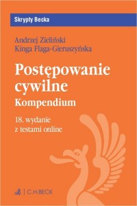 Postępowanie cywilne. Kompendium - okładka książki