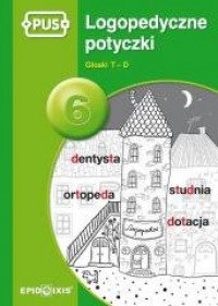 PUS Logopedyczne potyczki 6 Głoski - okładka książki