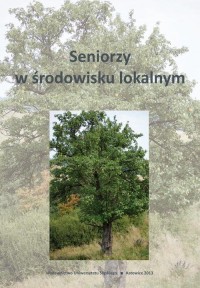 Seniorzy w środowisku lokalnym. - okłakda ebooka