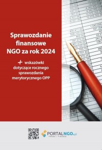 Sprawozdanie finansowe NGO za rok - okładka książki