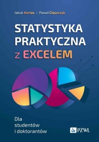 Statystyka praktyczna z Excelem. - okładka podręcznika