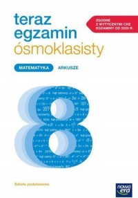 Teraz egzamin ósmoklasisty. Matematyka - okładka podręcznika