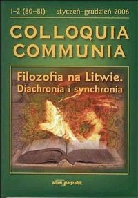 Colloquia Communia. Styczeń - grudzień. - okładka książki