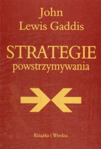 Strategie powstrzymywania - okładka książki