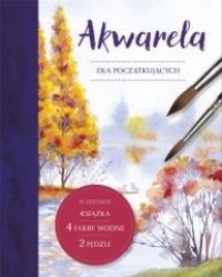 Akwarela dla początkujących - okładka książki