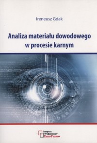 Analiza materiału dowodowego w - okładka książki