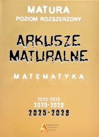 Arkusze maturalne z matematyki - okładka podręcznika