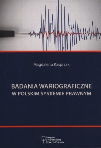 Badania wariograficze w polskim - okładka książki