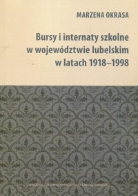 Bursy i internaty szkolne w województwie - okłakda ebooka