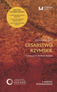 Cesarstwo rzymskie. Krótkie Wprowadzenie - okładka książki