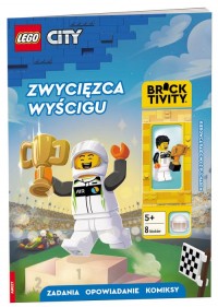 LEGO City Zwycięzca wyścigu - okładka książki