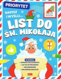 List do św. Mikołaja. Napisz i - okładka książki