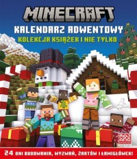 Minecraft Kalendarz adwentowy. - okładka książki