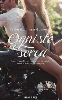 Ogniste serca - okłakda ebooka