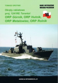 Okręty rakietowe proj. 1141RE ORP - okładka książki