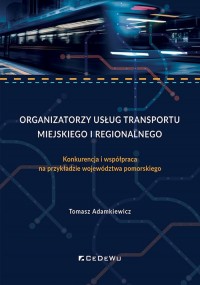 Organizatorzy usług transportu - okładka książki