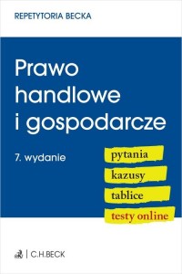 Prawo handlowe i gospodarcze. Pytania. - okładka książki