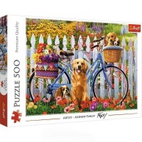 Puzzle 500 Pieska przygoda TREFL - zdjęcie zabawki, gry