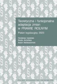 Teoretyczna i funkcjonalna adaptacja - okładka książki