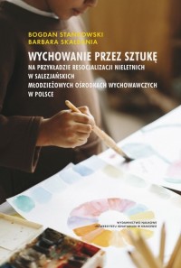 Wychowanie przez sztukę. na przykładzie - okładka książki