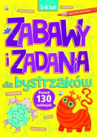 Zabawy i zadania dla bystrzaków - okładka książki