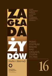 Zagłada Żydów. Studia i Materiały - okłakda ebooka