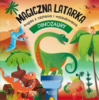 Dinozaury Magiczna latarka. Frajda - okładka książki