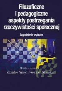 Filozoficzne i pedagogiczne aspekty - okładka książki