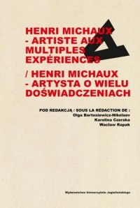 Henri Michaux Artiste aux multiples - okładka książki