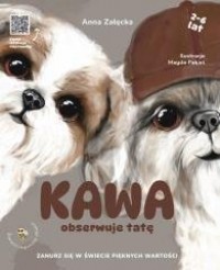 Kawa obserwuje tatę - okładka książki